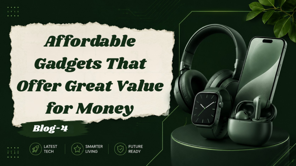Affordable Gadgets That Offer Great Value for Money