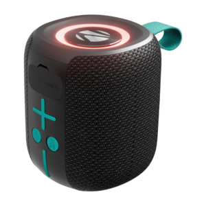 Portable Wireless Bluetooth Speaker with RGB LED Light, Type-C Charging and Deep Bass