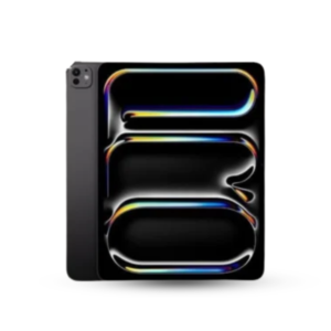 iPad Pro tablet showing front and back with large immersive display and premium dark design